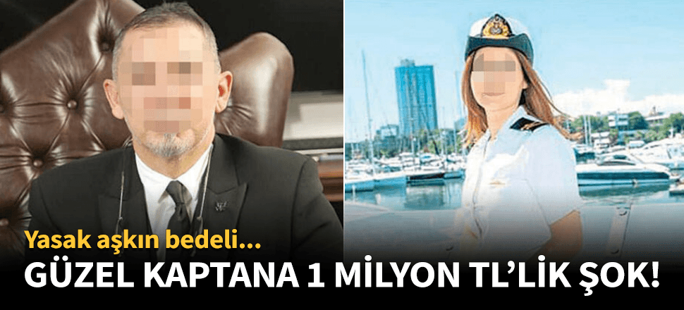 İş adamından güzel kaptana 1 milyon liralık tazminat davası