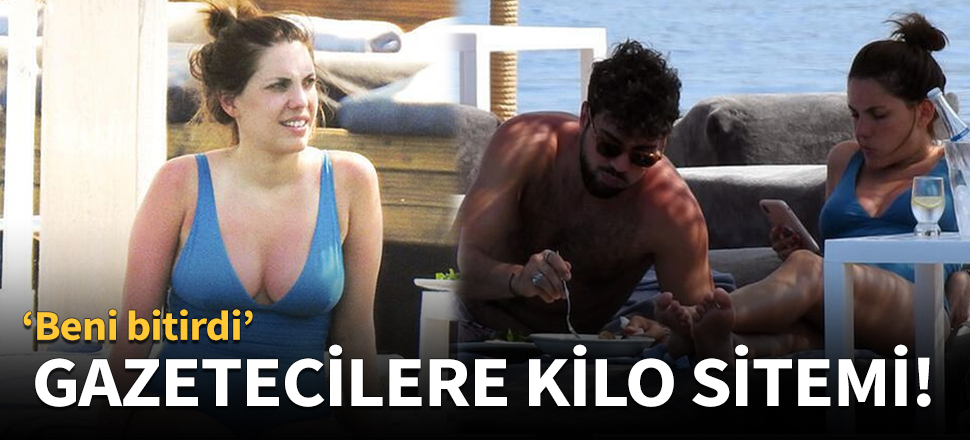 Eda Ece'den gazetecilere sitem!
