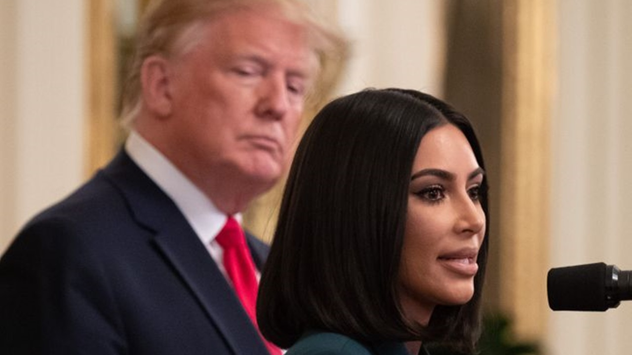 Kanye, Kim ve Bieber rica etti, Trump kırmadı!