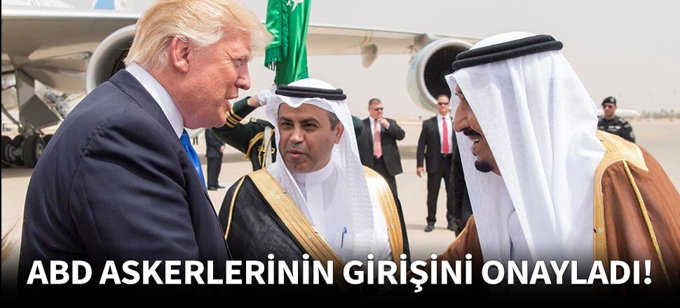 ABD askerlerinin ülkeye girişini onayladı!