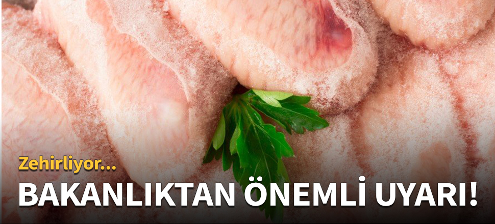 Sağlık Bakanlığı'ndan dondurulmuş gıda uyarısı!