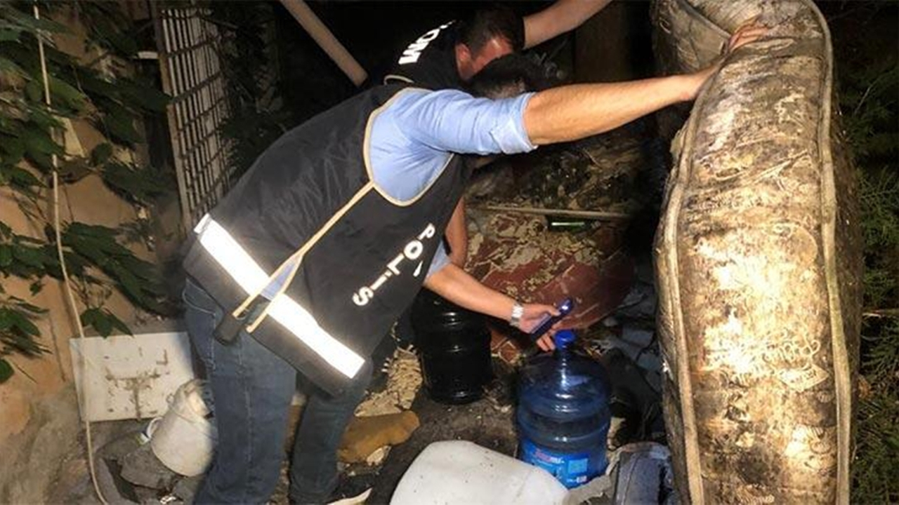 Ankara'da sahte içki operasyonu!