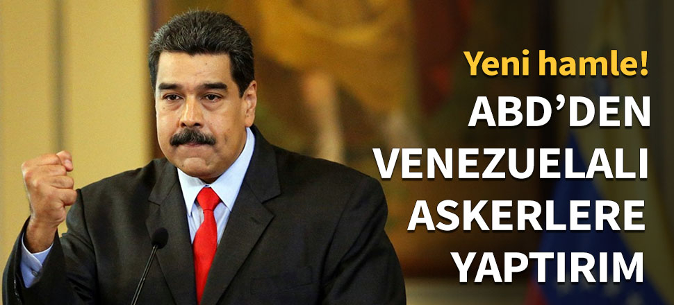 ABD'den Venezuelalı 4 askere yaptırım...