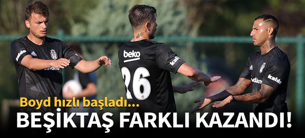 Beşiktaş, Kocaelispor'u faklı geçti: 7-1