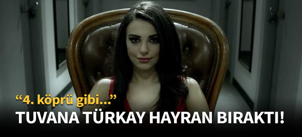 Tuvana Türkay'ın spor pozu hayran bıraktı!