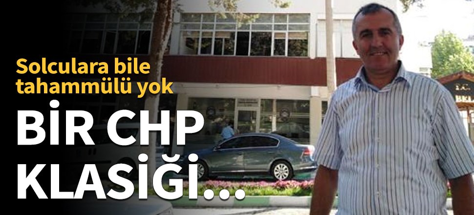 Bir CHP klasiği!