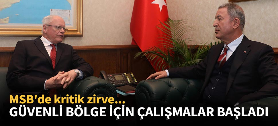 Güvenli Bölge için çalışmalar başladı!