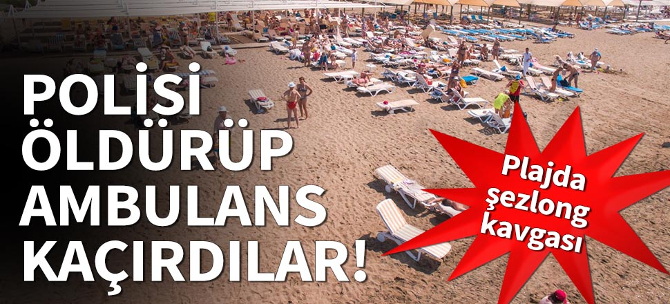 Edremit'te polisi öldürüp ambulans kaçırdılar!