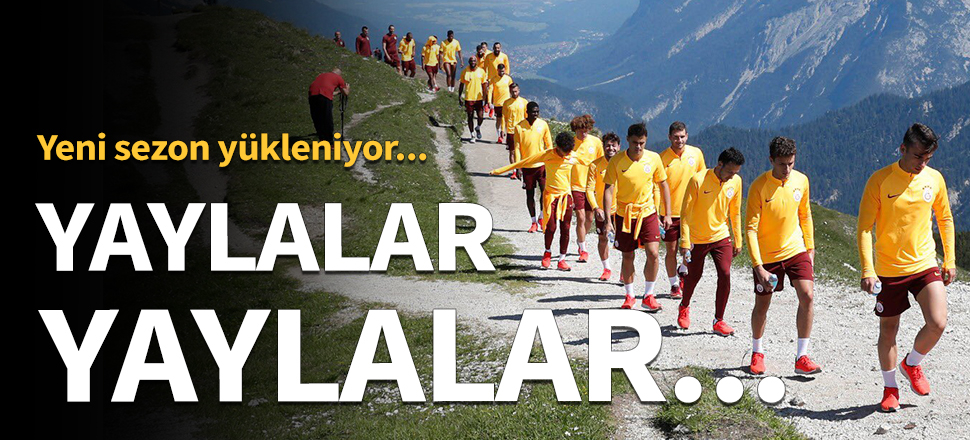 Galatasaray'dan doğa yürüyüşü!