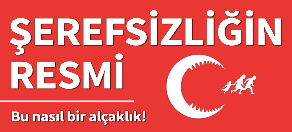 Şerefsizliğin resmini çizmeyi başaran Suriyeli!