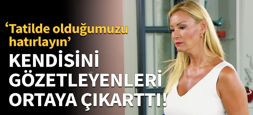 Pınar Altuğ kendisini gözetleyenleri ortaya çıkarttı!