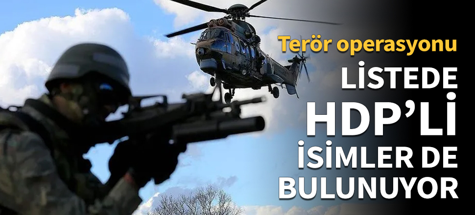 HDP'li isimler de gözaltında!