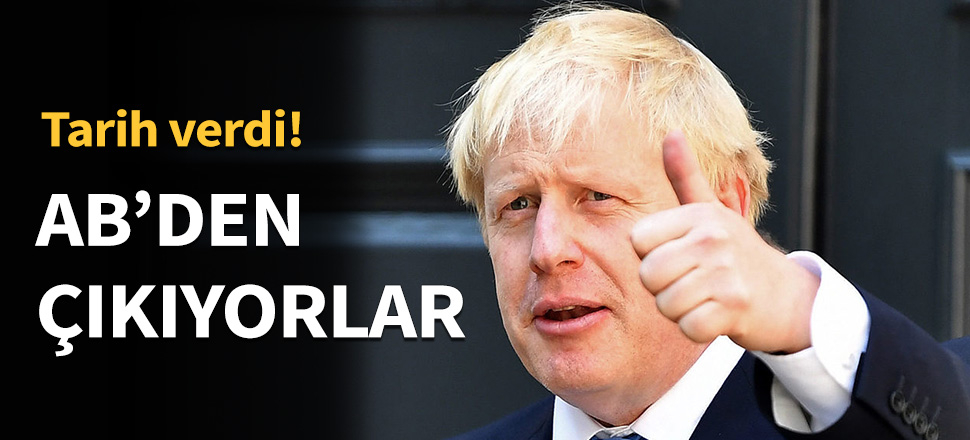 Boris Johnson tarih verdi