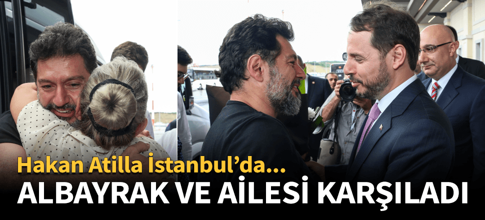 Eski Halkbank Genel Müdür Yardımcısı Hakan Atilla İstanbul'a geldi...
