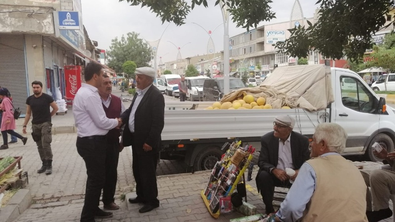 Van'da Kaymakam Tekin Dundar’ın esnaf ziyareti