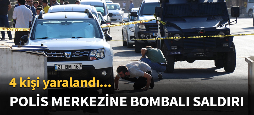 Diyarbakır'da karakola bombalı saldırı...