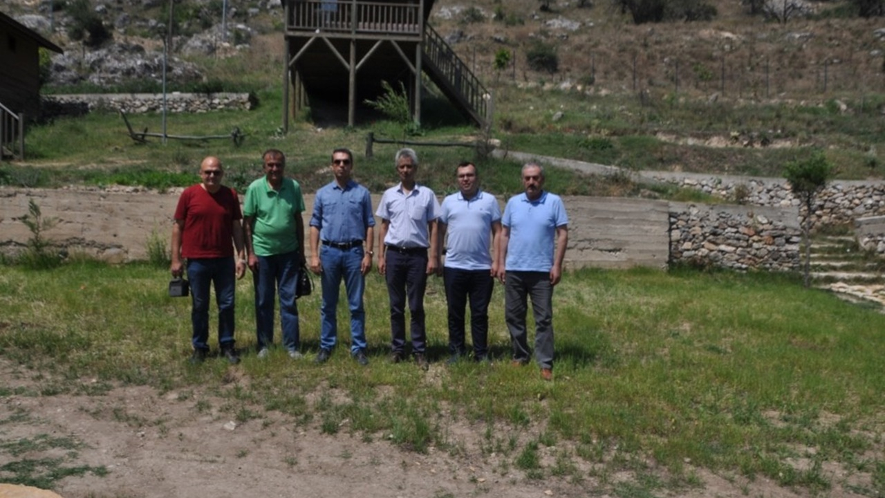 Kütahya'da Kaymakam Hasan Çiçek, basın mensuplarıyla buluştu