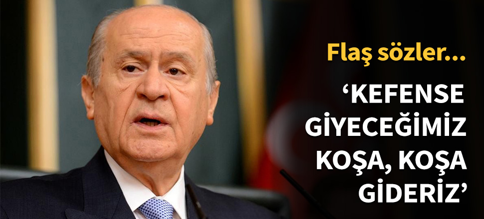 Kefense giyeceğimiz, koşa koşa gideriz!