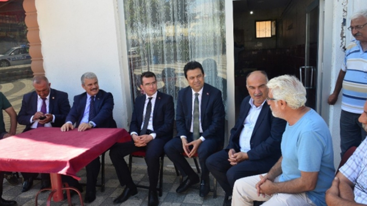Kırşehir'de Vali İbrahim Akın, Çiçekdağı İlçesinde incelemelerde bulundu