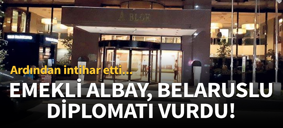 Emekli albay Belaruslu diplomatı vurdu!