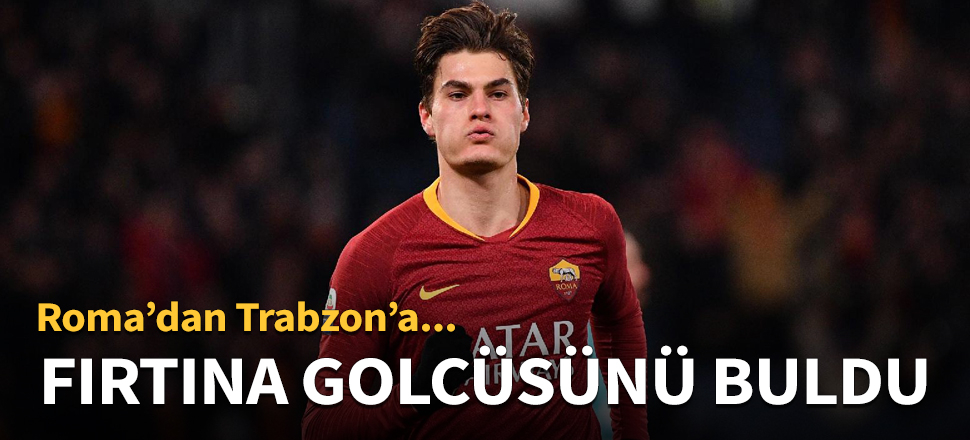 Trabzonspor'un yeni forveti Roma'dan...