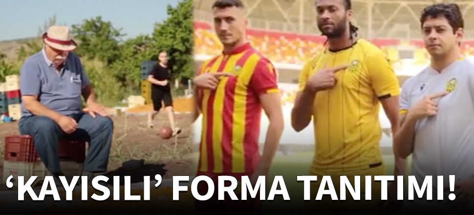 Yeni Malatyaspor'dan 'kayısılı' forma tanıtımı!