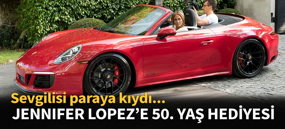 Jennifer Lopez'e 50. yaş hediyesi...