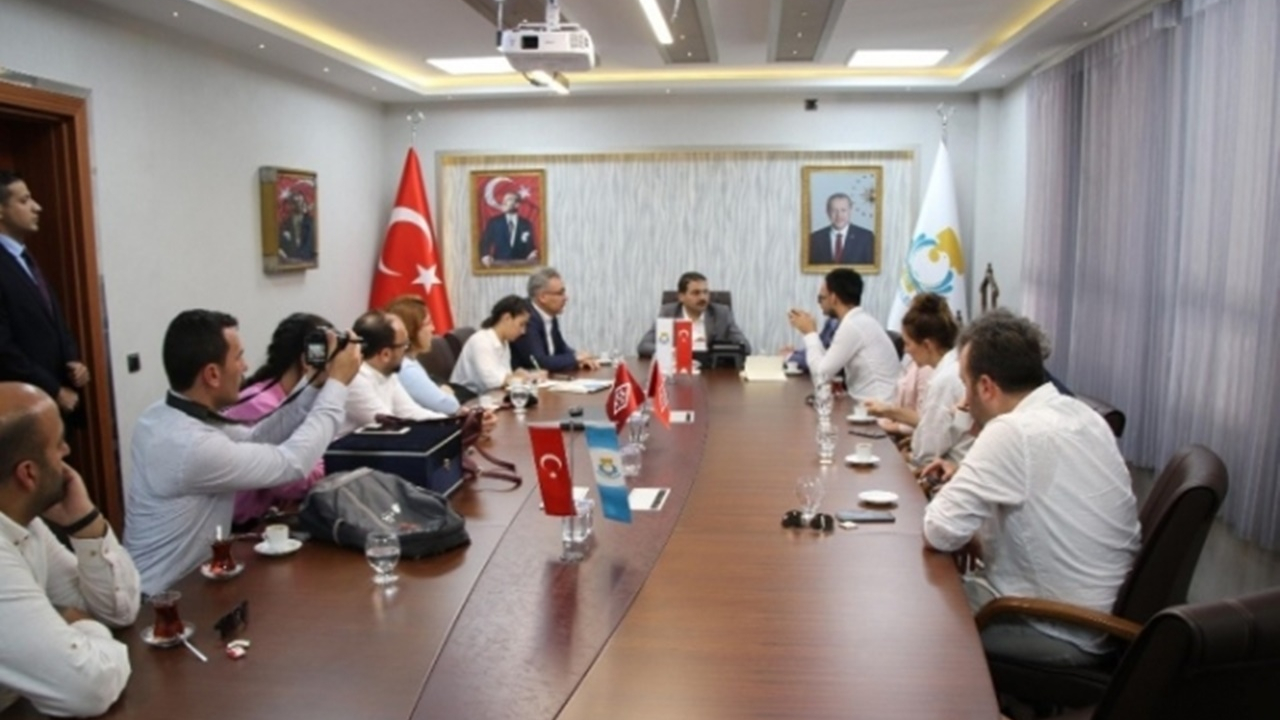Şanlıurfa'da Mehmet Canpolat’a Polonya heyetinden ziyaret