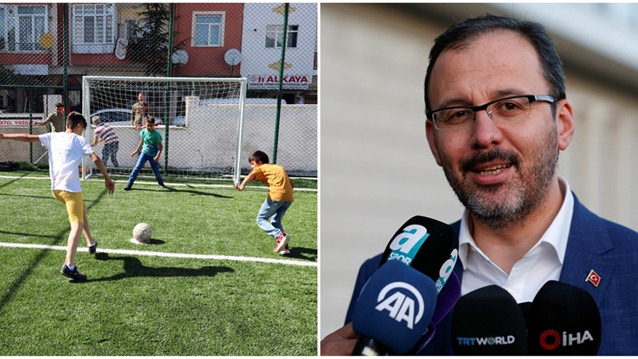 Yozgatlı çocuklar halı sahalarına kavuştu...