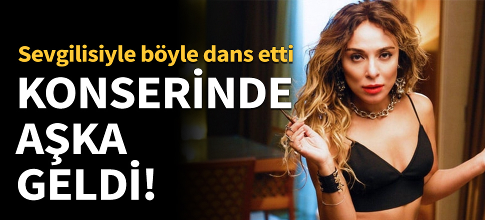 Ziynet Sali konserinde aşka geldi!
