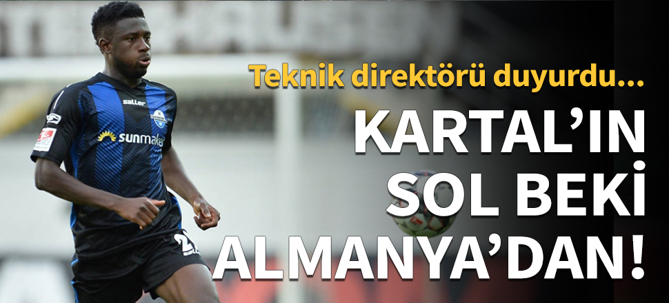 Sol bek Almanya'dan...