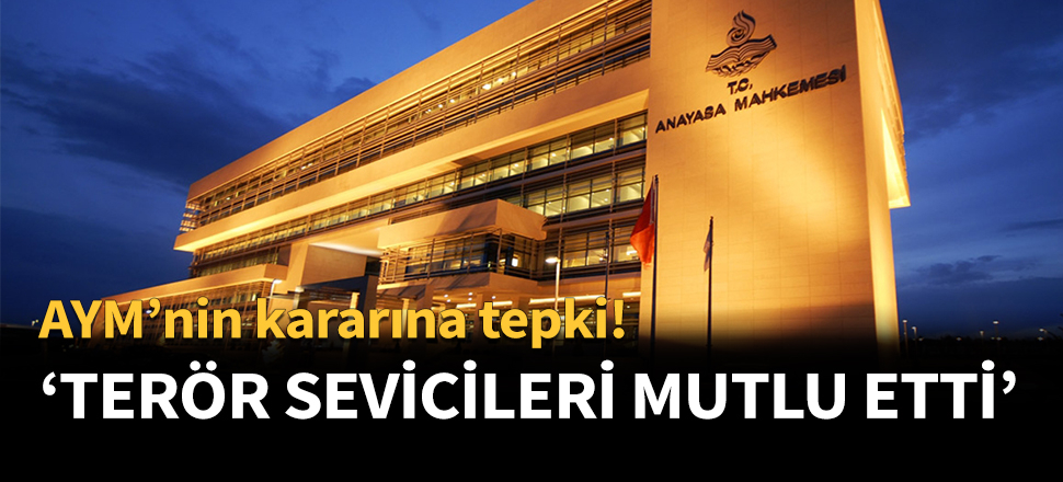 ''Terör sevicileri memnun etti''