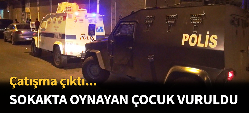 Sokakta oynarken kurşunun hedefi oldu...