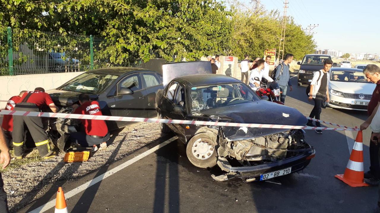 Adıyaman'da trafik kazası: 5 yaralı