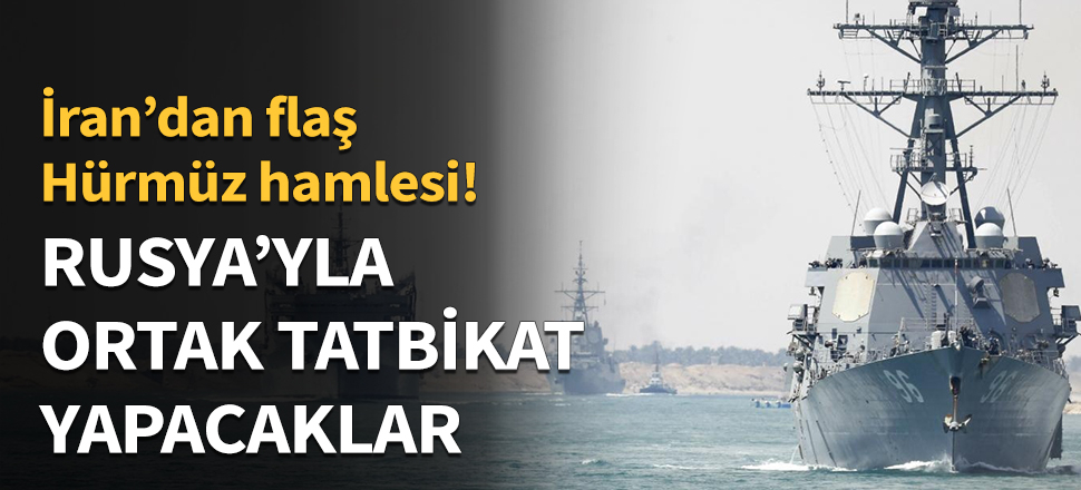 Rusya'yla ortak tatbikat yapacaklar...