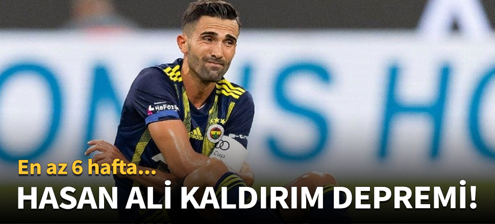 Fenerbahçe'ye sakatlık şoku! Tam 6 hafta...