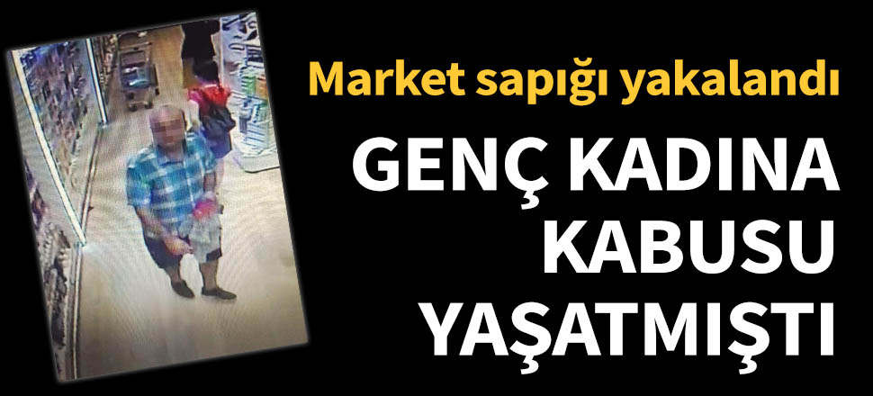 Markette iğrenç olay!