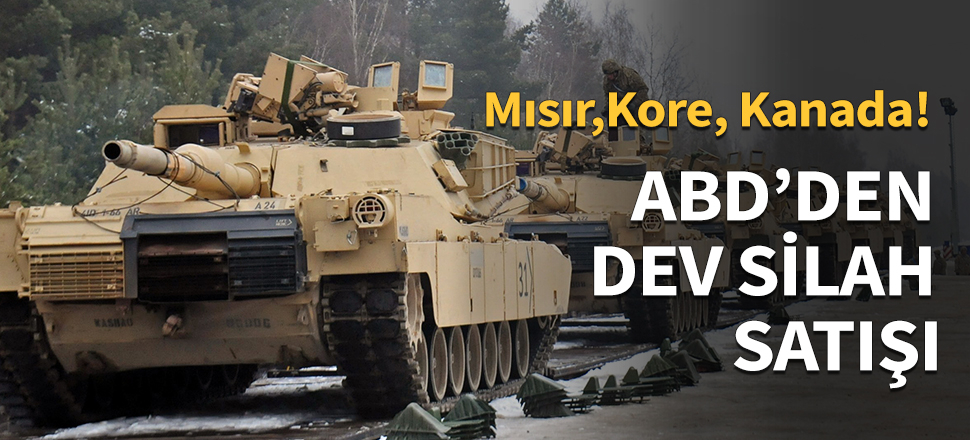 ABD'den 1,5 milyar dolarlık silah satışı...