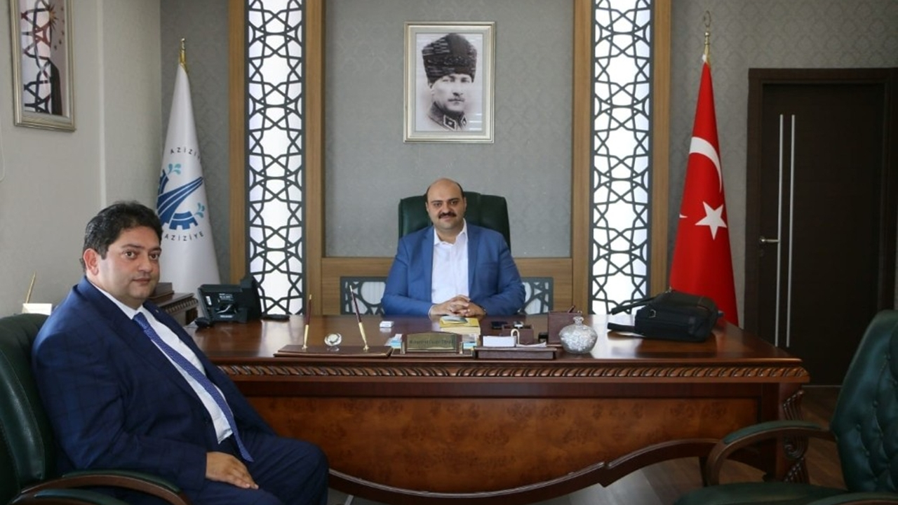 Erzurum'da ETB Başkanı Oral’dan, Başkan Cevdet Orhan’a ziyaret