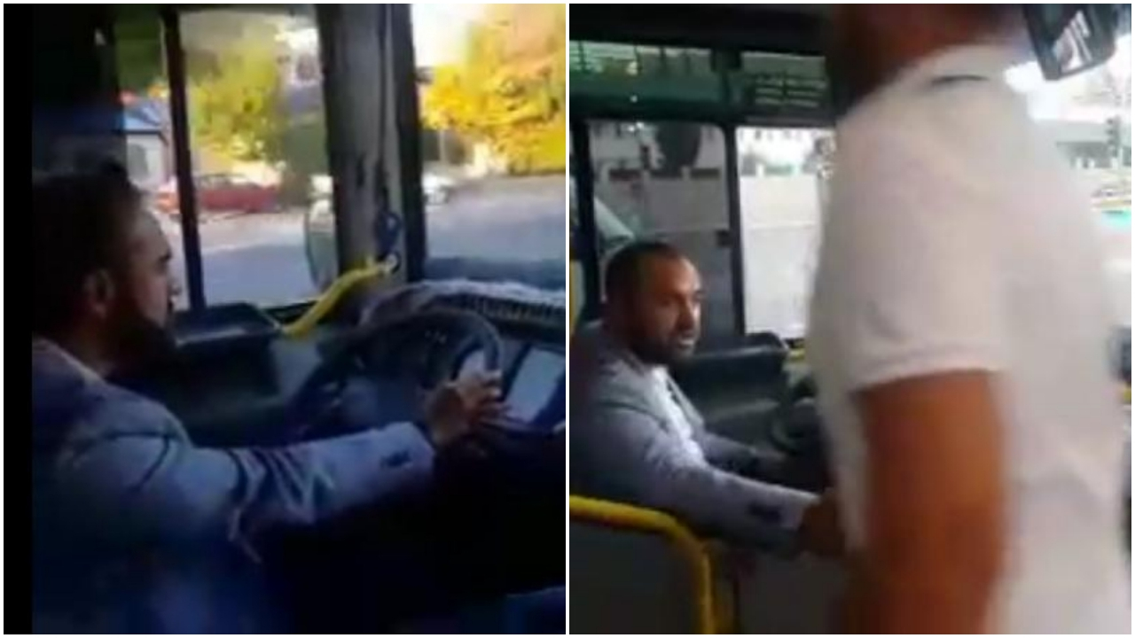 Şoför gecikince belediye başkanı kolları sıvadı!
