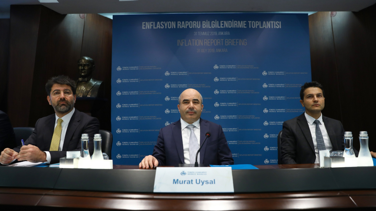 Merkez Bankası enflasyon tahminini düşürdü!