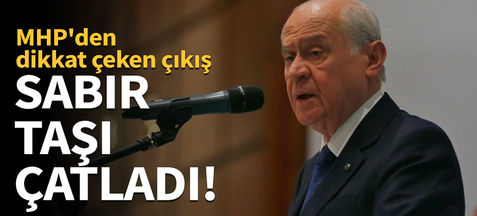 Semih Yalçın: Sabır taşı çatladı!