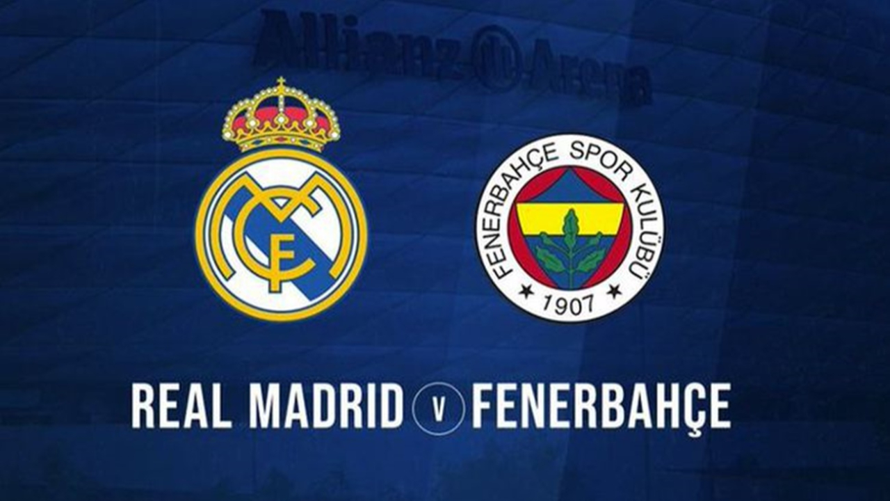 Real Madrid-Fenerbahçe maçının 11'leri açıklandı!