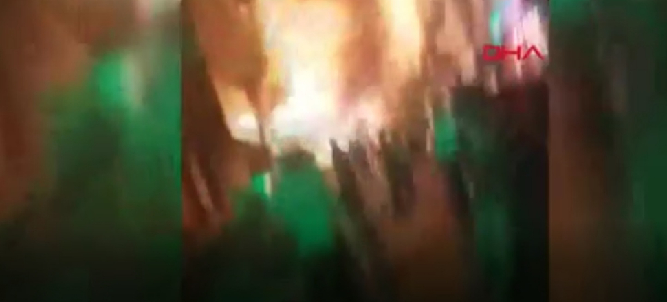 Şirinevler'de korku dolu anlar!