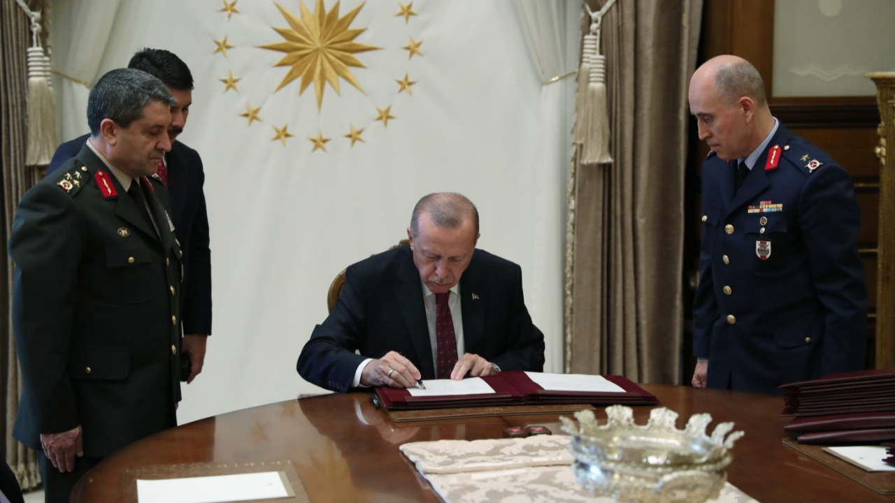 Cumhurbaşkanı Erdoğan, YAŞ kararlarını onayladı!