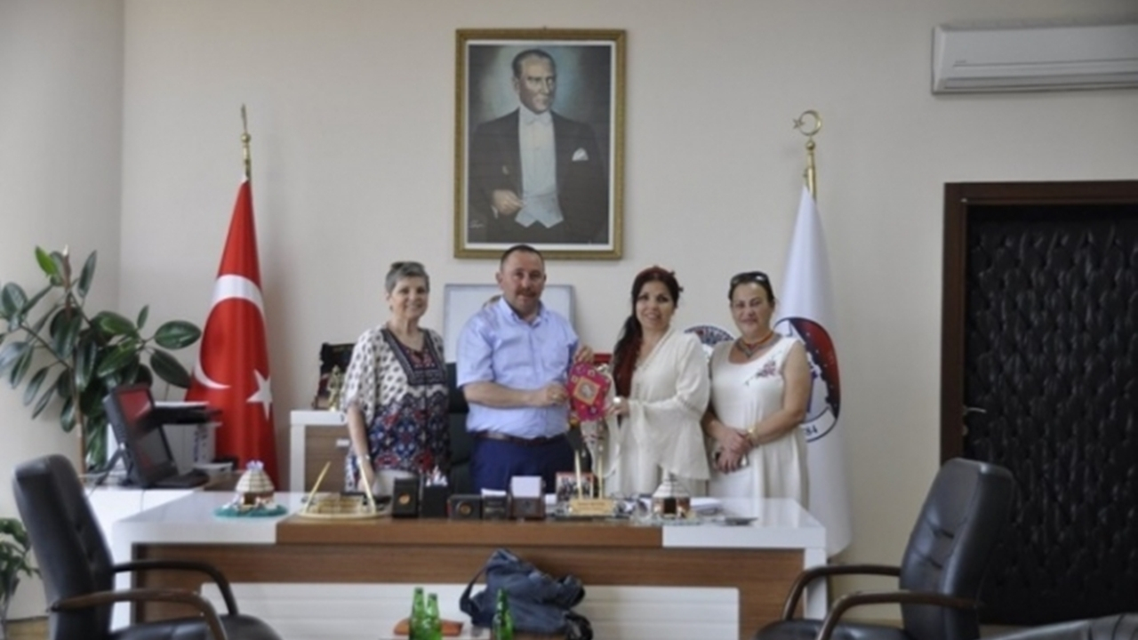 Bilecik'te Yörük Türkmen Derneği’nden Başkan İsmet Sever’e ziyaret