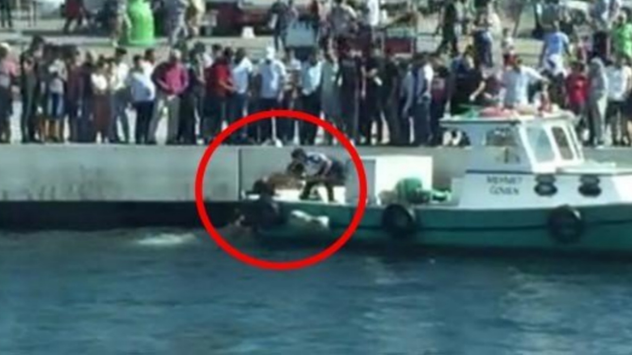 Kadınları kurtarmak isterken mahsur kaldılar!