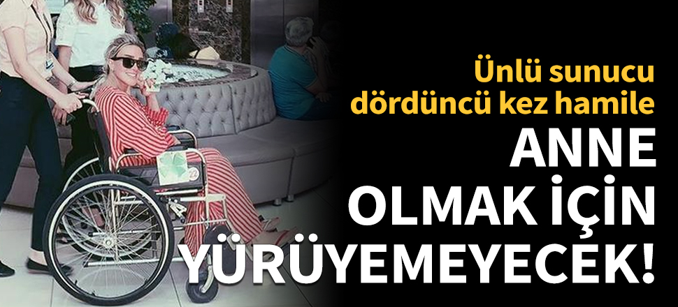 Bebeği için yürümekten vazgeçti!