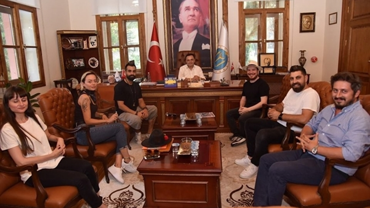 Bilecik'te Gökhan Türkmen’den Başkan Semih Şahin’e ziyaret
