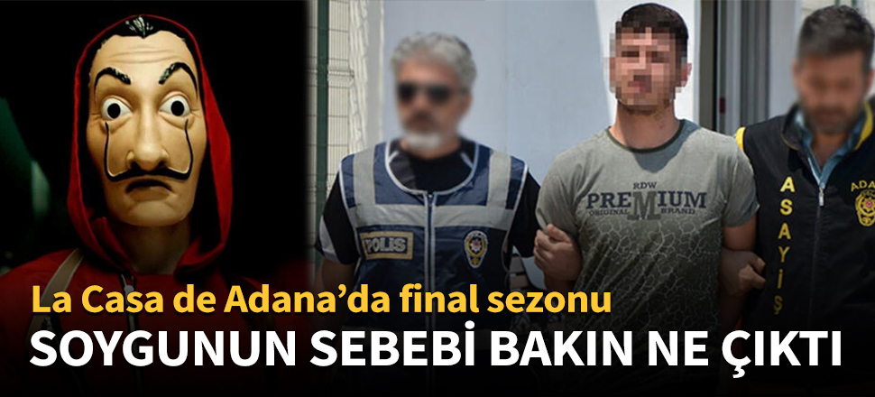 Dev soygunun sebebi bakın ne çıktı!